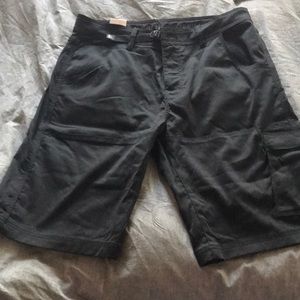 Prana men’s black stretch Zion short